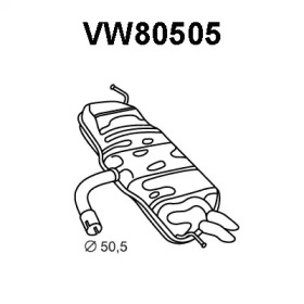 Амортизатор VENEPORTE VW80505