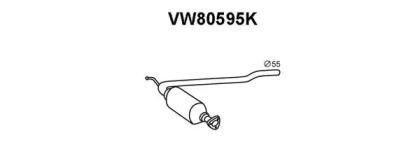 Катализатор VENEPORTE VW80595K