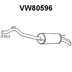 Амортизатор VENEPORTE VW80596