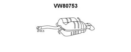 Амортизатор VENEPORTE VW80753