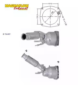 Катализатор MAGNAFLOW 60903D