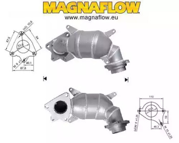 Катализатор MAGNAFLOW 63005D