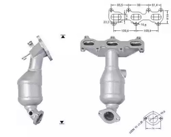 Катализатор MAGNAFLOW 63407