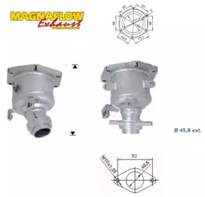 Катализатор MAGNAFLOW 65601