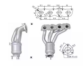 Катализатор MAGNAFLOW 68830