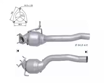 Катализатор MAGNAFLOW 68832D