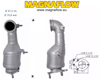 Катализатор MAGNAFLOW 69601D