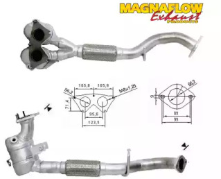 Катализатор MAGNAFLOW 70004