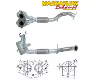 Катализатор MAGNAFLOW 70005