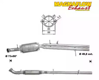 Катализатор MAGNAFLOW 70610D