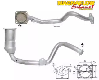 Катализатор MAGNAFLOW 70910