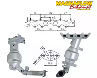 Катализатор MAGNAFLOW 71808