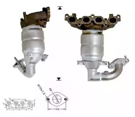 Катализатор MAGNAFLOW 72511