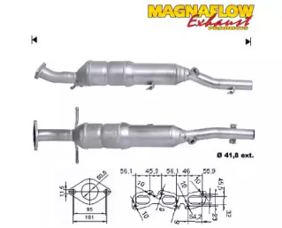 Катализатор MAGNAFLOW 72515