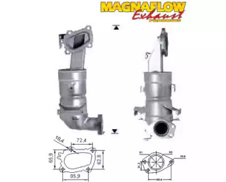 Катализатор MAGNAFLOW 75610D