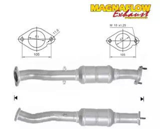 Катализатор MAGNAFLOW 75616