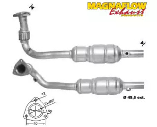 Катализатор MAGNAFLOW 75812