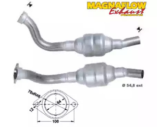 Катализатор MAGNAFLOW 76007D