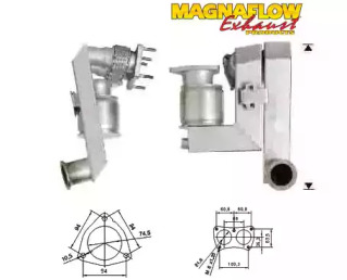 Катализатор MAGNAFLOW 76018