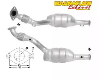 Катализатор MAGNAFLOW 76302