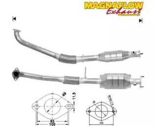 Катализатор MAGNAFLOW 76702