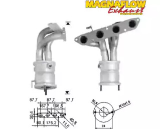 Катализатор MAGNAFLOW 76706