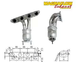 Катализатор MAGNAFLOW 76707