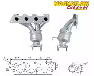 Катализатор MAGNAFLOW 77008