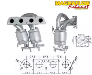 Катализатор MAGNAFLOW 78012