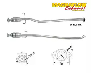 Катализатор MAGNAFLOW 78013D