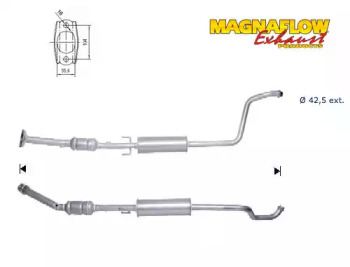 Катализатор MAGNAFLOW 78028