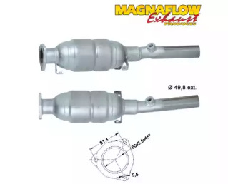 Катализатор MAGNAFLOW 78802