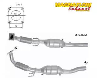 Катализатор MAGNAFLOW 78827