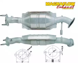 Катализатор MAGNAFLOW 80402