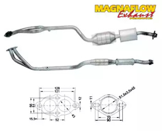 Катализатор MAGNAFLOW 80664