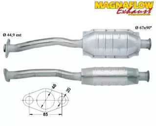 Катализатор MAGNAFLOW 80912