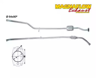 Катализатор MAGNAFLOW 80956D