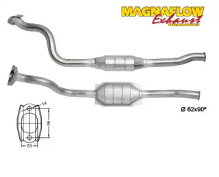 Катализатор MAGNAFLOW 80964D