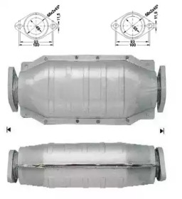 Катализатор MAGNAFLOW 81406