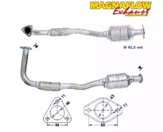 Катализатор MAGNAFLOW 81409