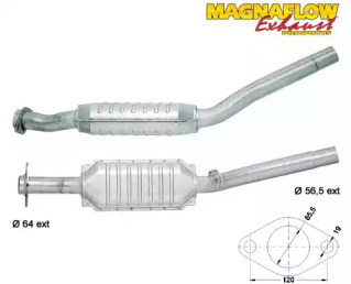 Катализатор MAGNAFLOW 81624