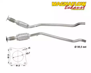 Катализатор MAGNAFLOW 81626