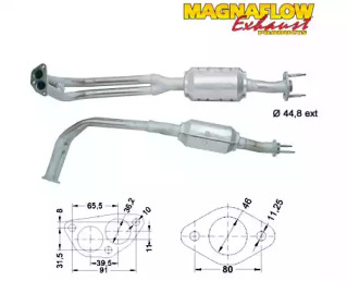 Катализатор MAGNAFLOW 81840