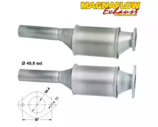 Катализатор MAGNAFLOW 81863D