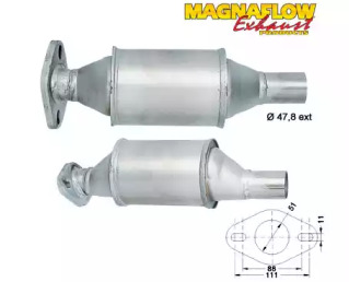 Катализатор MAGNAFLOW 81871