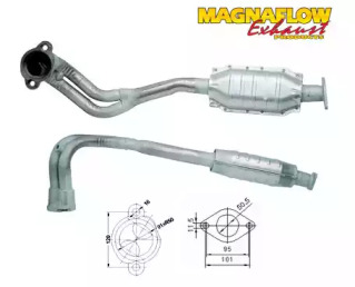 Катализатор MAGNAFLOW 82514