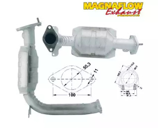 Катализатор MAGNAFLOW 82558