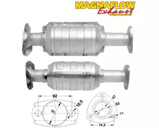 Катализатор MAGNAFLOW 83014