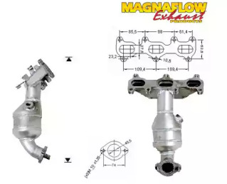 Катализатор MAGNAFLOW 83426