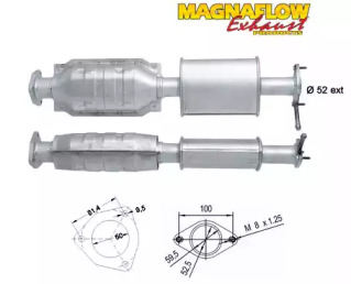 Катализатор MAGNAFLOW 84314